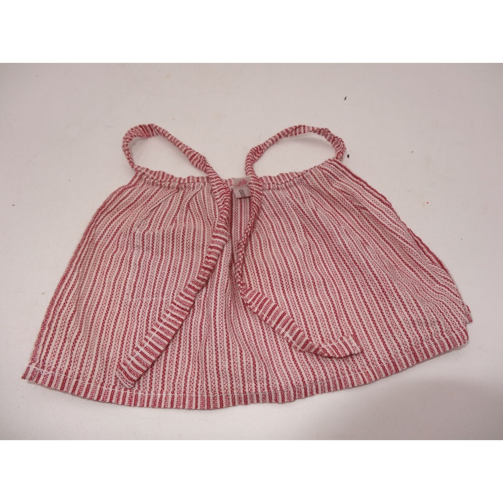 American Girl Kirsten Meet Apron Historical Retired Accessory Red White Striped